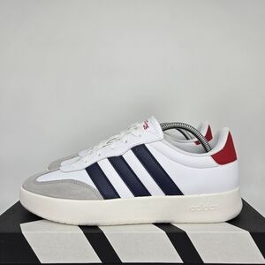 New Adidas Barreda 'White Shadow Navy Scarlet' Men's Shoes Size 10